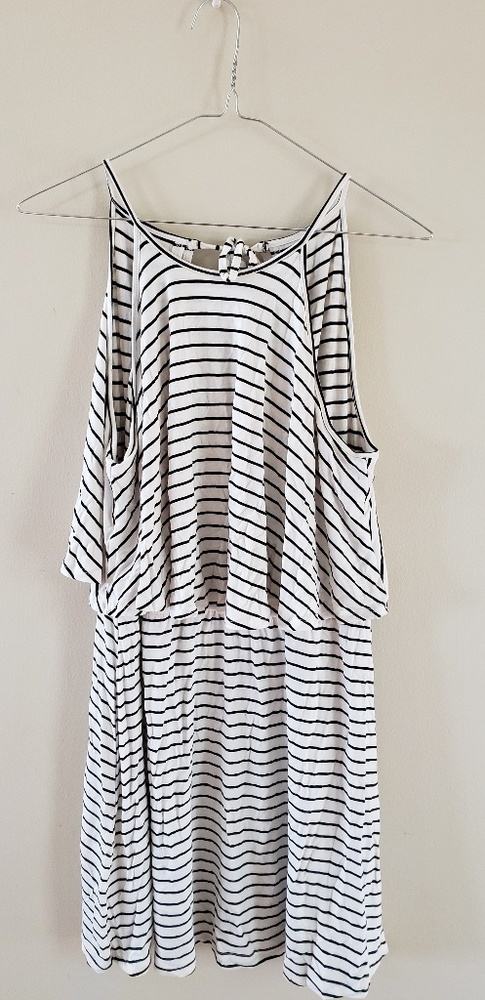 Black and white Stripes Dress
